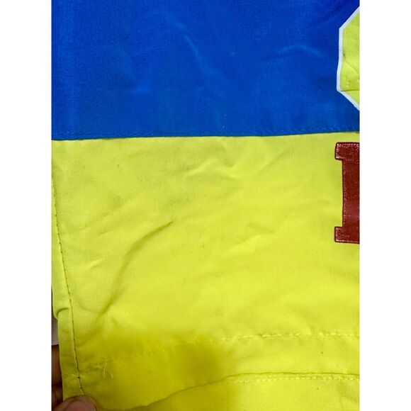 Aeropostale Men’s Swim Trunks Small Blue Yellow Board Shorts AERO NY - Picture 2 of 8